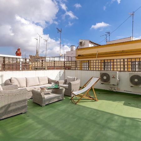 セビリアChampion Duplex Terrace And Garage Old Town 6 Paxアパートメント エクステリア 写真