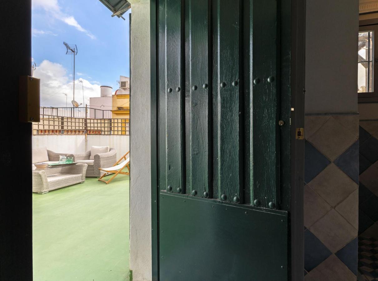 セビリアChampion Duplex Terrace And Garage Old Town 6 Paxアパートメント エクステリア 写真